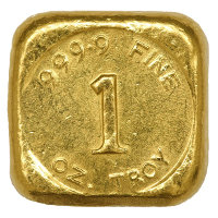 1 Unze Gold Engelhard - Rückseite